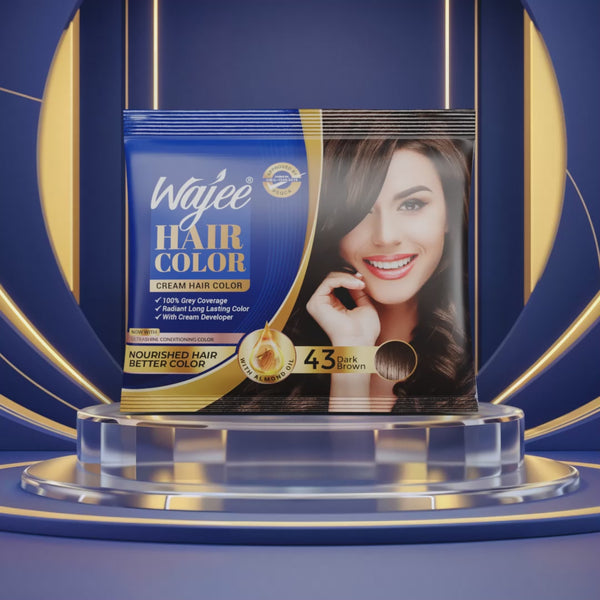 Wajee Hair Color Sachet Dark Brown